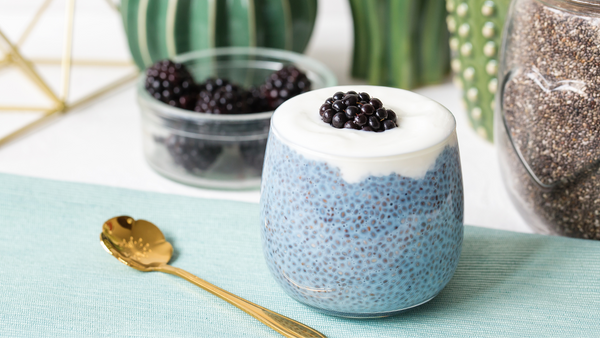 Blue Dream Chia Pudding Recipe - A Dessert with Amazing Health Benefits